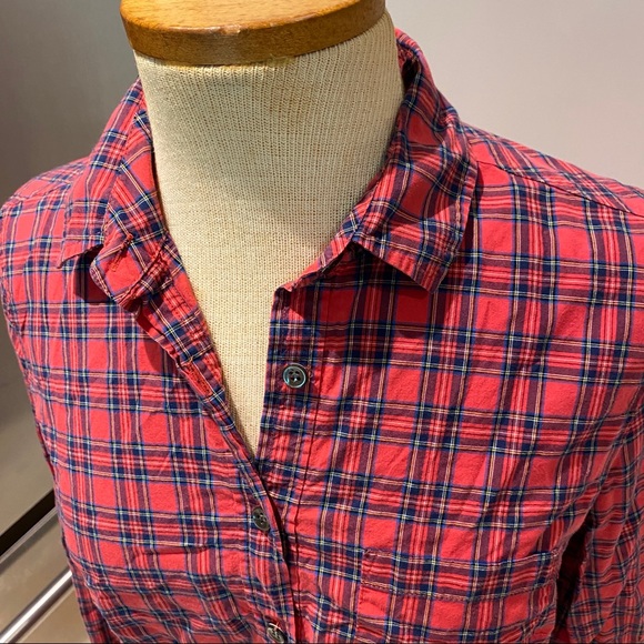 J. Crew Plaid Button Up Shirt - Picture 4 of 10